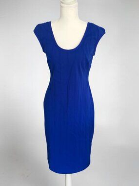 JOSEPH RIBKOFF Blue Pencil Dress Size US 12